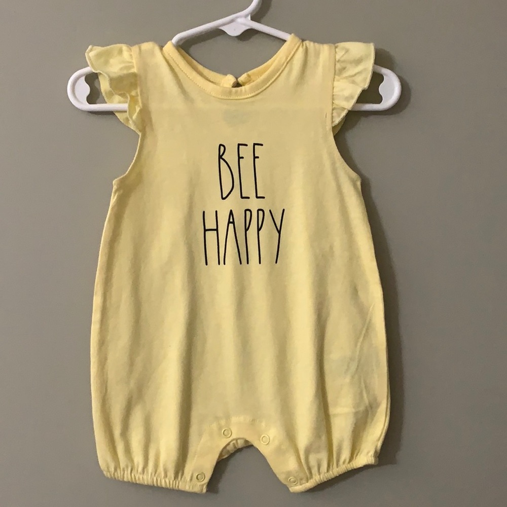 Rae Dunn Baby Yellow Bubble
